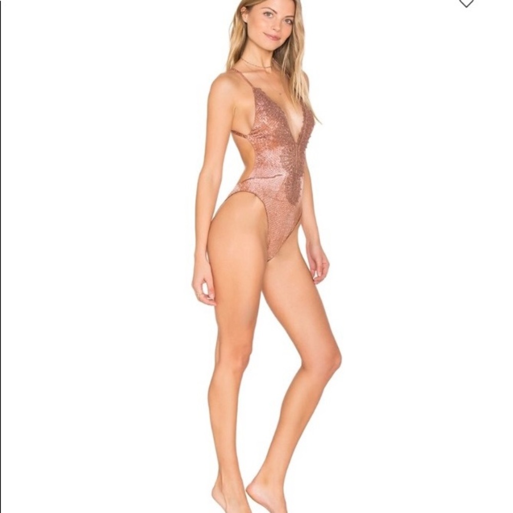 Blue life snake print swimsuit